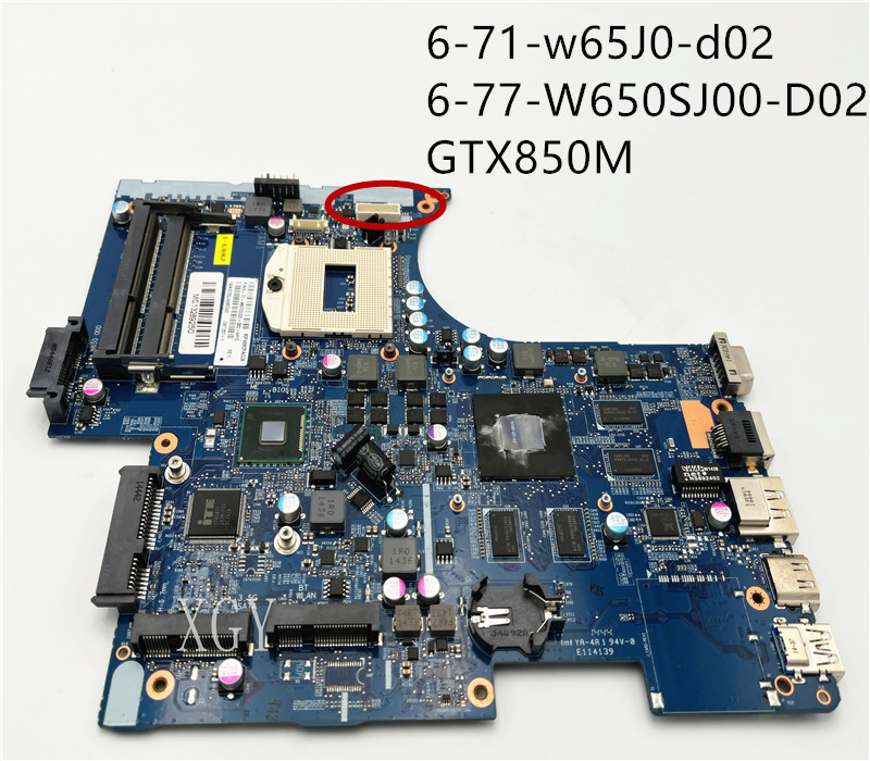 Clevo W650 W650SJ W670 W670SJ , 2GB 6-71-W65J..